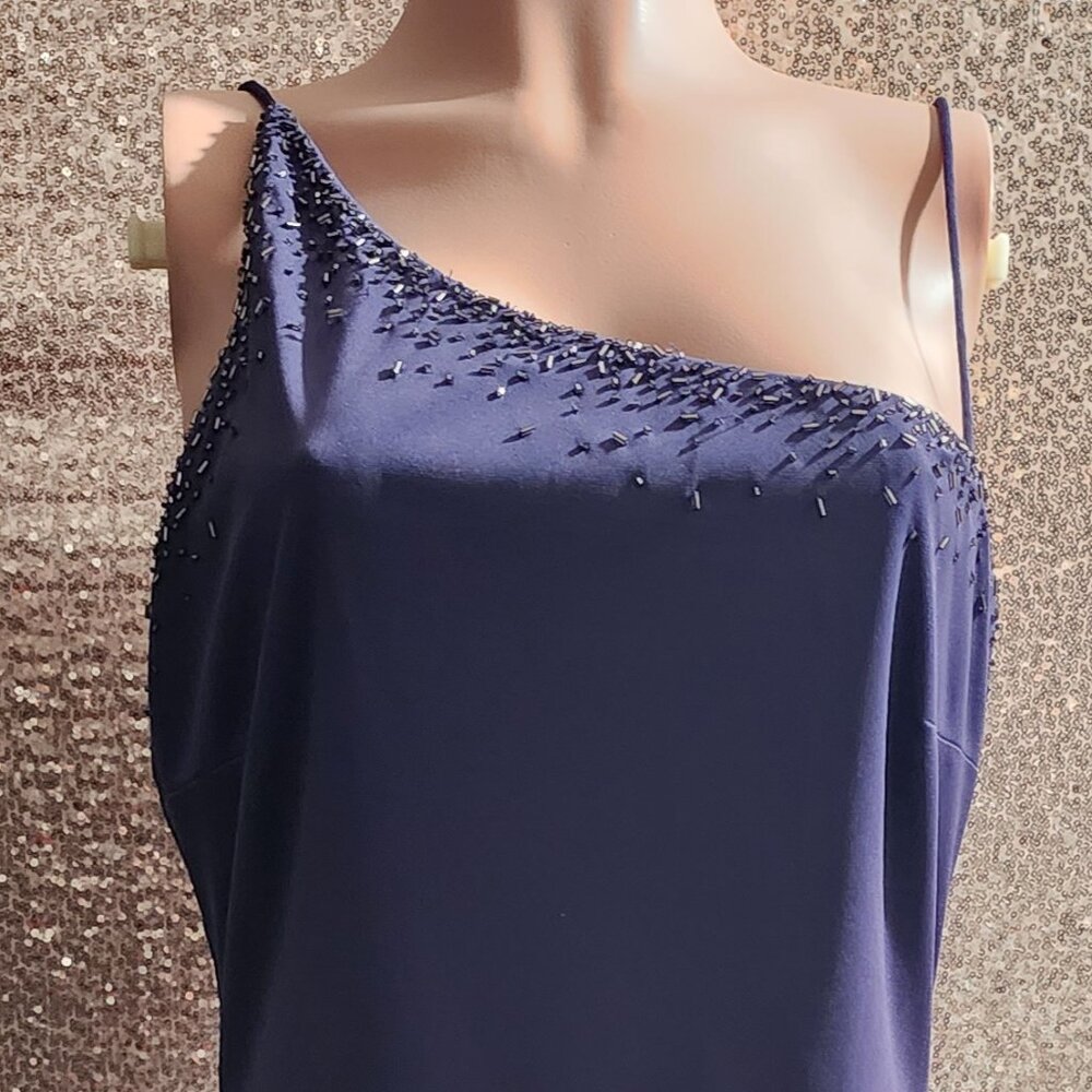 Purple Beaded Dress